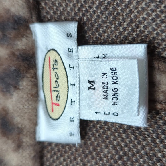 Animal print wood blazer, size MP - Picture 4 of 5